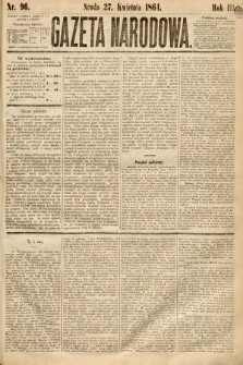 Gazeta Narodowa. 1864, nr 96