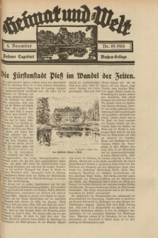 Heimat und Welt : Posener Tageblatt Wochen-Beilage. 1934, Nr. 49 (8 Dezember)