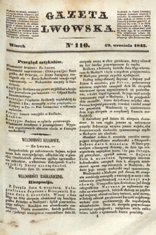 Gazeta Lwowska. 1843, nr 110