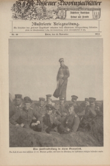 Posener Provinzialblätter : Illustrierte Rundschau in Heimat und Fremde : Illustrierte Kriegszeitung. 1914, Nr. 46 (15 November)