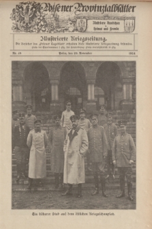 Posener Provinzialblätter : Illustrierte Rundschau in Heimat und Fremde : Illustrierte Kriegszeitung. 1914, Nr. 48 (29 November)