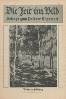 Die Zeit im Bild : Beilage zum Posener Tageblatt. 1925, Nr. 18 ([6 Mai])
