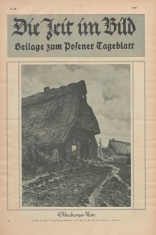 Die Zeit im Bild : Beilage zum Posener Tageblatt. 1925, Nr. 20 ([21 Mai])