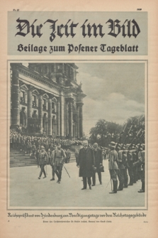 Die Zeit im Bild : Beilage zum Posener Tageblatt. 1925, Nr. 21 ([28 Mai])