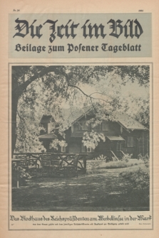 Die Zeit im Bild : Beilage zum Posener Tageblatt. 1925, Nr. 24 ([19 Juni])