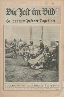 Die Zeit im Bild : Beilage zum Posener Tageblatt. 1927, Nr. 1 ([26 Januar])