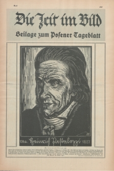 Die Zeit im Bild : Beilage zum Posener Tageblatt. 1927, Nr. 4 ([10 März])