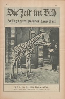 Die Zeit im Bild : Beilage zum Posener Tageblatt. 1927, Nr. 10 ([4 Juni])