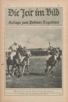 Die Zeit im Bild : Beilage zum Posener Tageblatt. 1927, Nr. 12 ([8 Juli])
