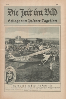 Die Zeit im Bild : Beilage zum Posener Tageblatt. 1927, Nr. 14 ([12 August])