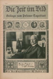 Die Zeit im Bild : Beilage zum Posener Tageblatt. 1927, Nr. 20 ([8 November])