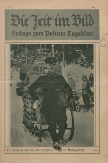 Die Zeit im Bild : Beilage zum Posener Tageblatt. 1928, Nr. 1 ([17 Januar])