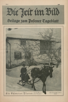 Die Zeit im Bild : Beilage zum Posener Tageblatt. 1928, Nr. 3 ([10 Februar])