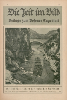 Die Zeit im Bild : Beilage zum Posener Tageblatt. 1928, Nr. 8 ([25 April])