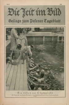 Die Zeit im Bild : Beilage zum Posener Tageblatt. 1928, Nr. 10 ([23 Mai])