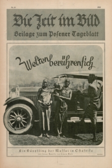 Die Zeit im Bild : Beilage zum Posener Tageblatt. 1928, Nr. 13 ([4 Juli])