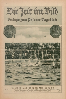 Die Zeit im Bild : Beilage zum Posener Tageblatt. 1928, Nr. 17 ([1 September])