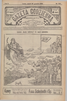 Gazeta Codzienna. R.2, nr 584 (25 grudnia 1908)