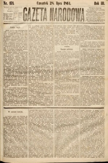Gazeta Narodowa. 1864, nr 171