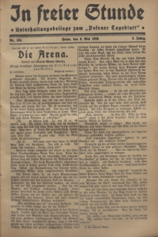 In Freier Stunde : Unterhaltungsbeilage zum „Posener Tageblatt”. Jg.2, Nr. 104 (6 Mai 1928)