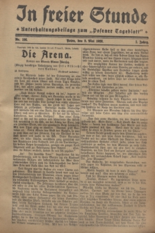 In Freier Stunde : Unterhaltungsbeilage zum „Posener Tageblatt”. Jg.2, Nr. 106 (9 Mai 1928)