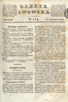Gazeta Lwowska. 1843, nr 114