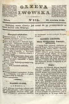 Gazeta Lwowska. 1843, nr 115