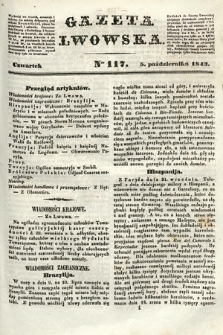 Gazeta Lwowska. 1843, nr 117