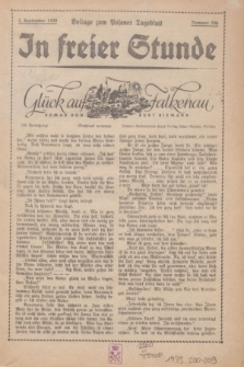 In Freier Stunde : Beilage zum „Posener Tageblatt”. 1935, Nr. 200 (1 September)