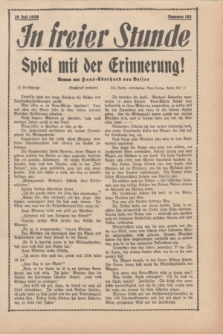 In Freier Stunde. 1939, Nr. 163 (19 Juli)