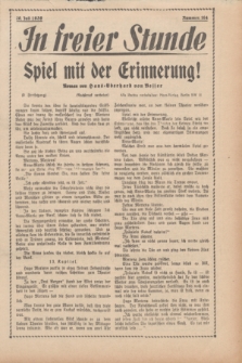In Freier Stunde. 1939, Nr. 164 (20 Juli)