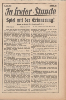 In Freier Stunde. 1939, Nr. 165 (21 Juli)