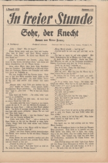 In Freier Stunde. 1939, Nr. 177 (4 August)