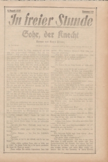 In Freier Stunde. 1939, Nr. 179 (6 August)