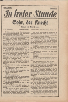 In Freier Stunde. 1939, Nr. 183 (11 August)