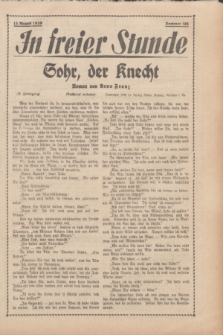In Freier Stunde. 1939, Nr. 185 (13 August)