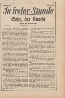 In Freier Stunde. 1939, Nr. 186 (15 August)