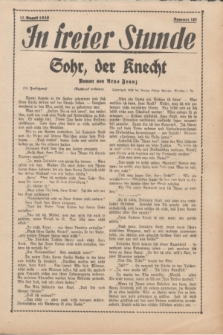In Freier Stunde. 1939, Nr. 187 (17 August)
