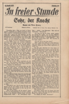 In Freier Stunde. 1939, Nr. 189 (19 August)