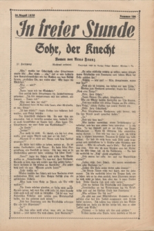 In Freier Stunde. 1939, Nr. 190 (20 August)