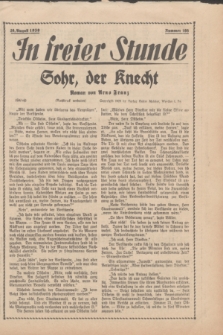 In Freier Stunde. 1939, Nr. 195 (26 August)