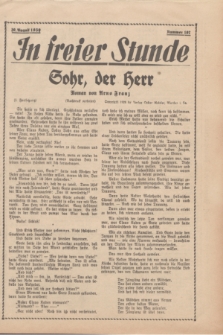 In Freier Stunde. 1939, Nr. 197 (29 August)