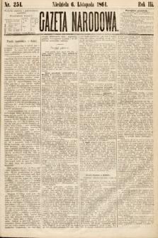 Gazeta Narodowa. 1864, nr 254