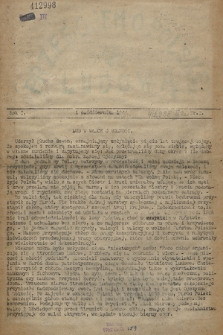Przebojem o Polskę Ludową. R.1, nr 2 ([1] października 1944)