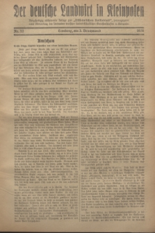 Der Deutsche Landwirt in Kleinpolen : vierzehntägig erscheinende Beilage zum „Ostdeutschen Volksblatt”. 1928, Nr. 12 (3 Brachmond [Juni])