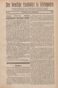 Der Deutsche Landwirt in Kleinpolen : vierzehntägig erscheinende Beilage zum „Ostdeutschen Volksblatt”. 1929, Nr. 25 (15 Christmond [Dezember])