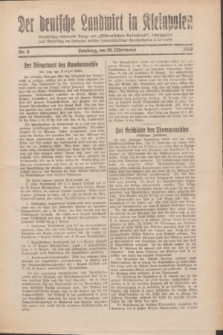 Der Deutsche Landwirt in Kleinpolen : vierzehntägig erscheinende Beilage zum „Ostdeutschen Volksblatt”. 1930, Nr. 8 (20 Ostermond [April])