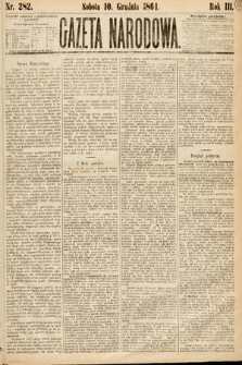Gazeta Narodowa. 1864, nr 282