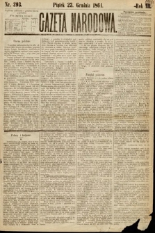 Gazeta Narodowa. 1864, nr 293