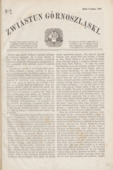 Zwiastun Górnoszlązki. R.1, nr 2 (1 lutego 1868)